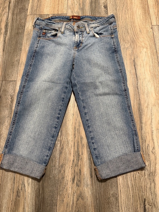 lei Denim - lei Light Blue Washed  Capris Jeans